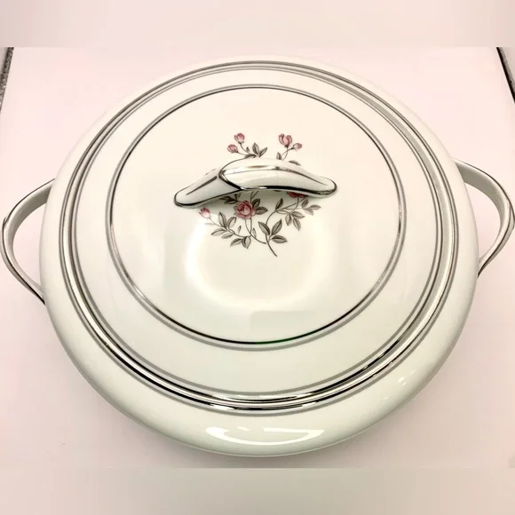 Noritake 5407 Stanton Covered Vegetable Fine China Dish, Vintage, Rare - Picture 3 of 12